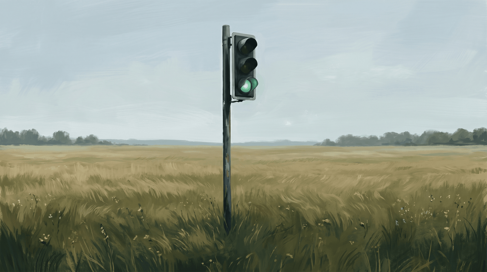 An artifact, still doing its job, after the world that needed it has moved on.